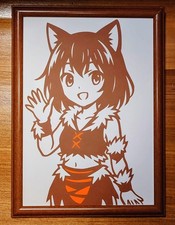 Art mural japonais Kirie A4