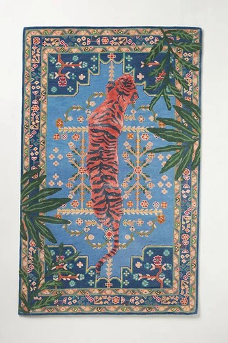 Tapis laine touffeté - tapis,
