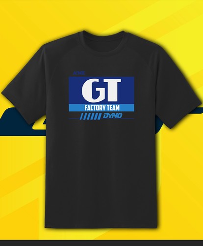 Bmx racing bicycle shirt - gt,