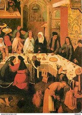 Art - Peinture - Jérome Bosch - Hieronymus Bosch - Les Noces de Cana - CPM - Voi