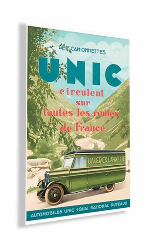 Affiche publicité ancienne