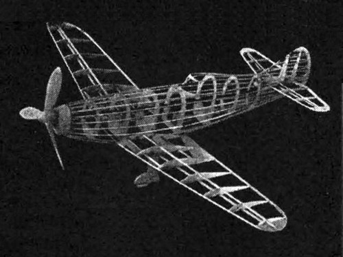 Dewoitine 520 rubber - dewoitine, 30"