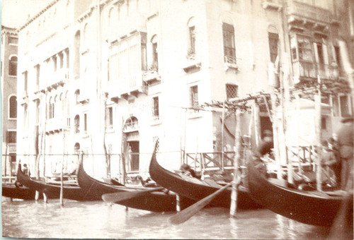 Italie venise gondoles - gondoles, à
