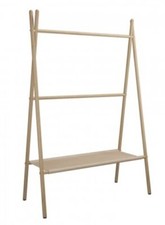 porte-serviettes burgbad Mya, largeur : 1000 mm, HHRE100F3191, couleur : chên...