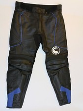 Pantalon cuir noir moto Bering