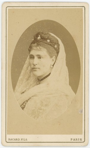 Cdv circa 1875 - 1875., gabrielle