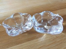 paire de salerons en cristal