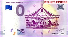 UEKG / PARC BAGATELLE / BILLET