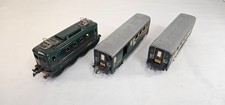 Train Jouet ancien Hornby Meccano SNCF BB‑8051 + wagons + rails + transfo