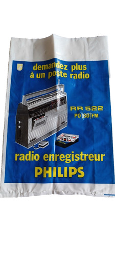 Sac publicite philips radio - philips,