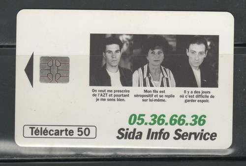 Télécarte sida info - sida,