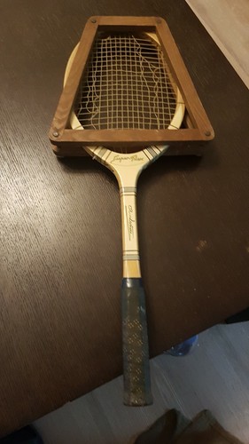 Ancienne raquette tennis bois - ancienne,
