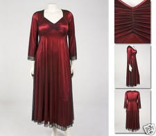 NEW!  Zaftique MESH GOWN Dress