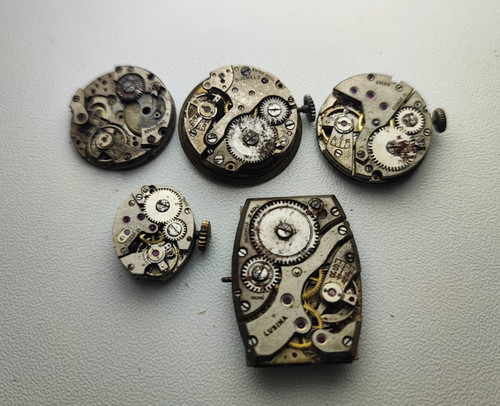 Watch lot movement for - , parts