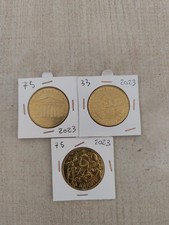 jetons touristiques MDP Divers Année 2023 Lot De 3
