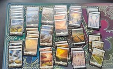 Lot de 50 Terrains PLAINES Full Art – Magic: The Gathering - Deck Cartes