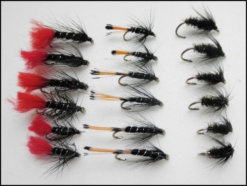 Wet trout flies pack - 18,