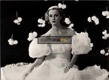 Vintage Original B&W Photo, Jessica Lange's Captivating Studio Pose as France...