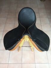 Selle mixte cuir - FelsBach (appréciée en vènerie) – 17,5 pouces – Neuve