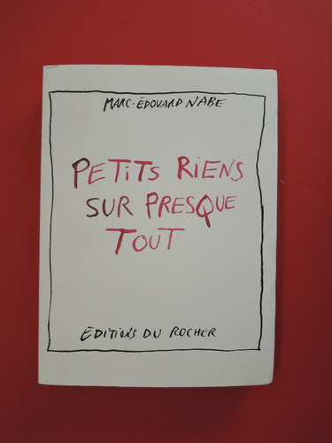 Marc édouard nabe petits - marc-édouard,