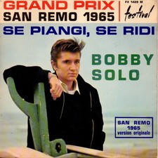 1 disque vinyle 45 tours EP Bobby Solo à choisir parmi le lot