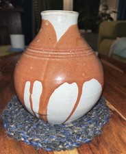 Vase terre cuite - en, émaillée