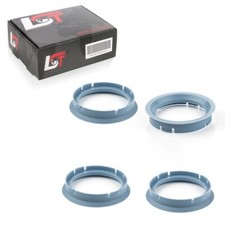 4X Zentrierringe Hellblau