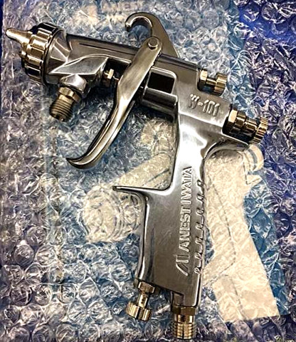 Type aspiration pistolet - type, d'aspiration