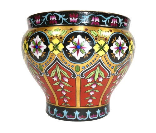Vase art déco fraureuth - vase,
