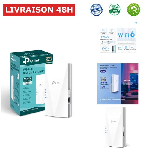 Link répéteur wifi 6 - tp-link,