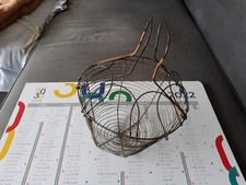 ANCIEN PANIER METAL A SALADE