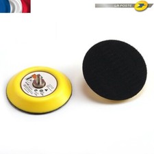 Plateau tampon auto-agrippant 75mm pour polisseuse lustreuse 12V Parkside