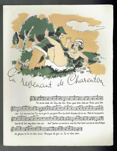 Curiosa partition chanson - partition,