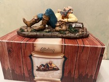 BROKEN Efteling park conte huisje figurine luville Mein Duimpje en de reus Ogre