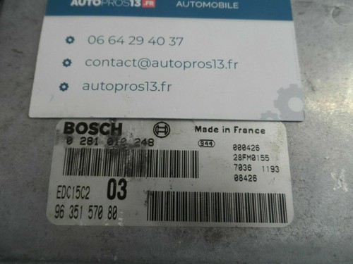 Calculateur moteur peugeot 406 - calculateur,