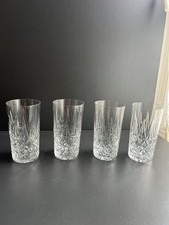 4 Verres À Orangeade Cristal