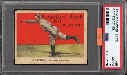 1914 cracker jack ray - cracker,