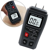 Humidimètre Mesure de l'humidité Testeur d'humidité du Bois Compteur d'humidité 