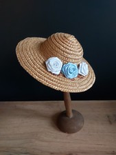 poupee ancienne chapeau de