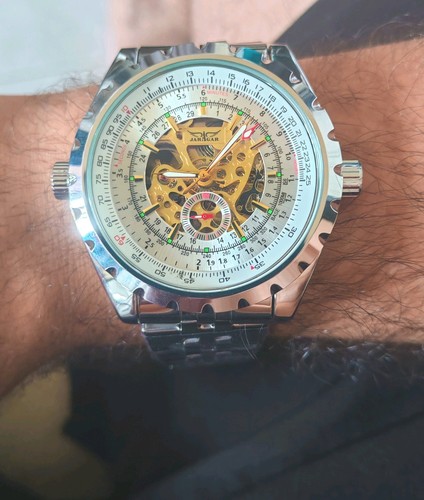 Montre homme jaragar squelette - montre,
