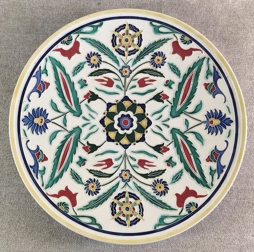 Beau plat céramique - plat, faÏence