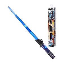 Sabre laser électronique Mandalorien Sabre noir, Star Wars Lightsaber Forge Kybe