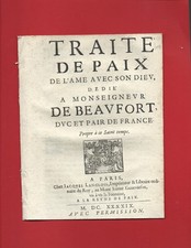 1649 MAZARINADE TRAITE DE PAIX