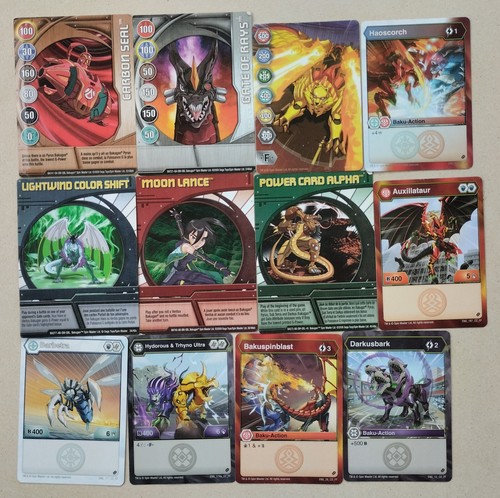 Lot cartes bakugan dont - cartes,