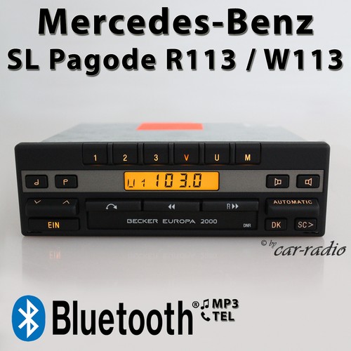 Original mercedes r113 radio - r113,