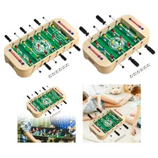 Baby-foot en bois, jeu de baby-foot de bureau pour anniversaire et