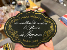 etiquette champagne Dom