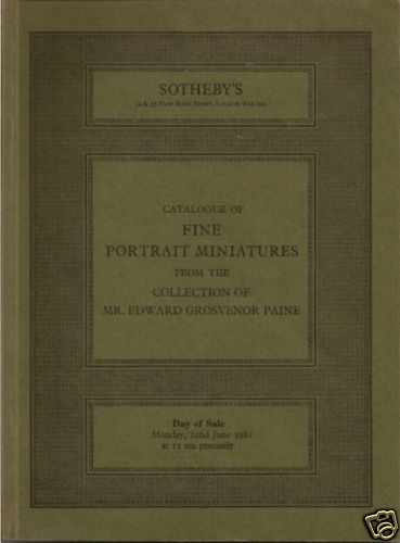 Sotheby portrait miniatures - portrait,