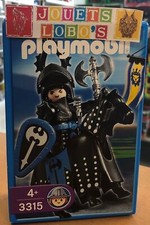 CHEVALIER NOIR 3315 DE CHEZ PLAYMOBIL  BOITE NEUVE