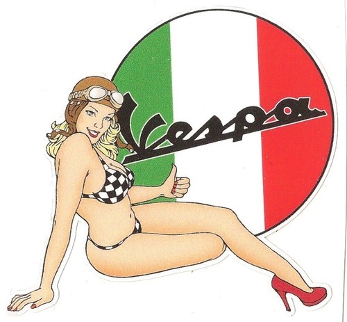 Vespa right pin - vespa, up